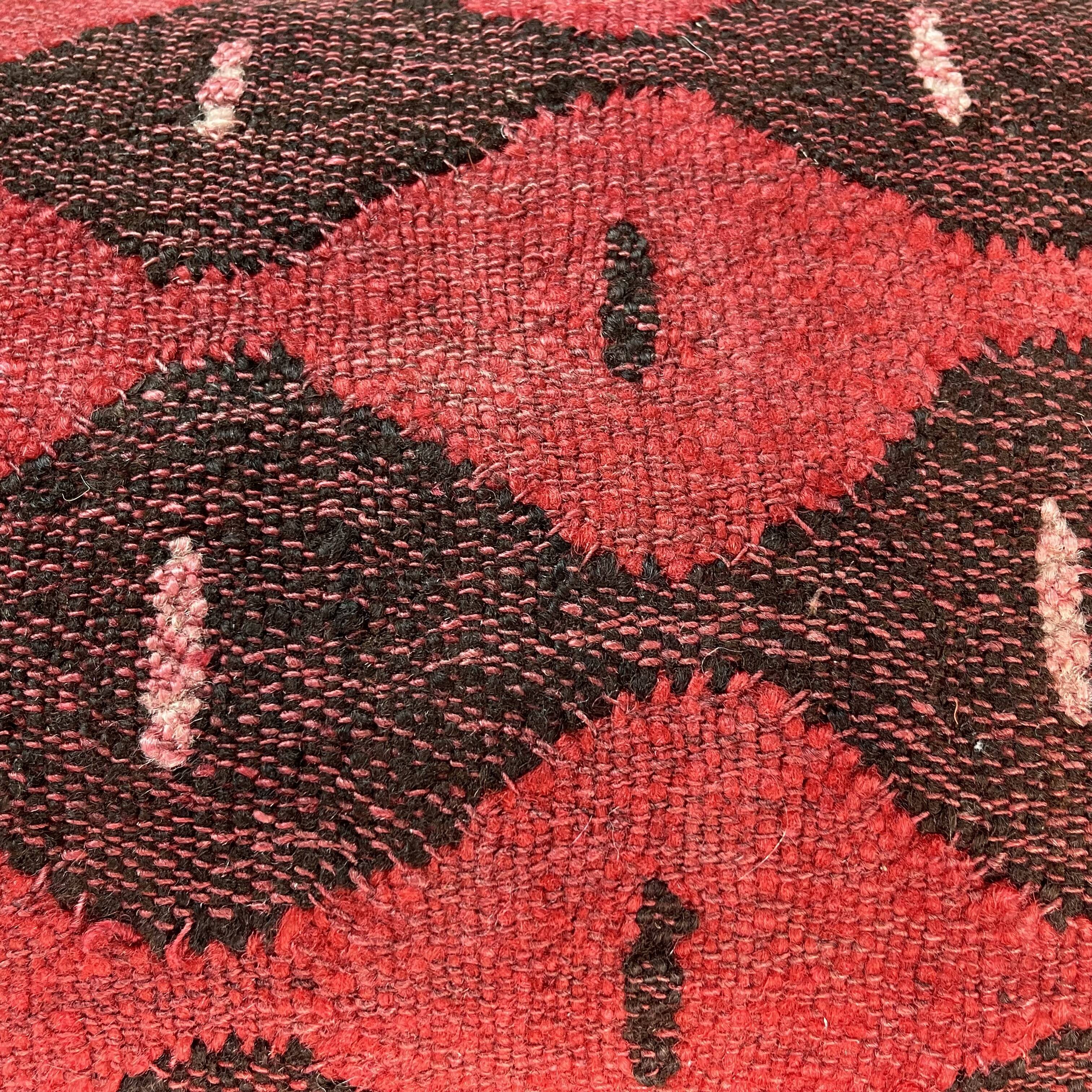 Vintage turkish kilim cushion cover, 30 x 50 cm