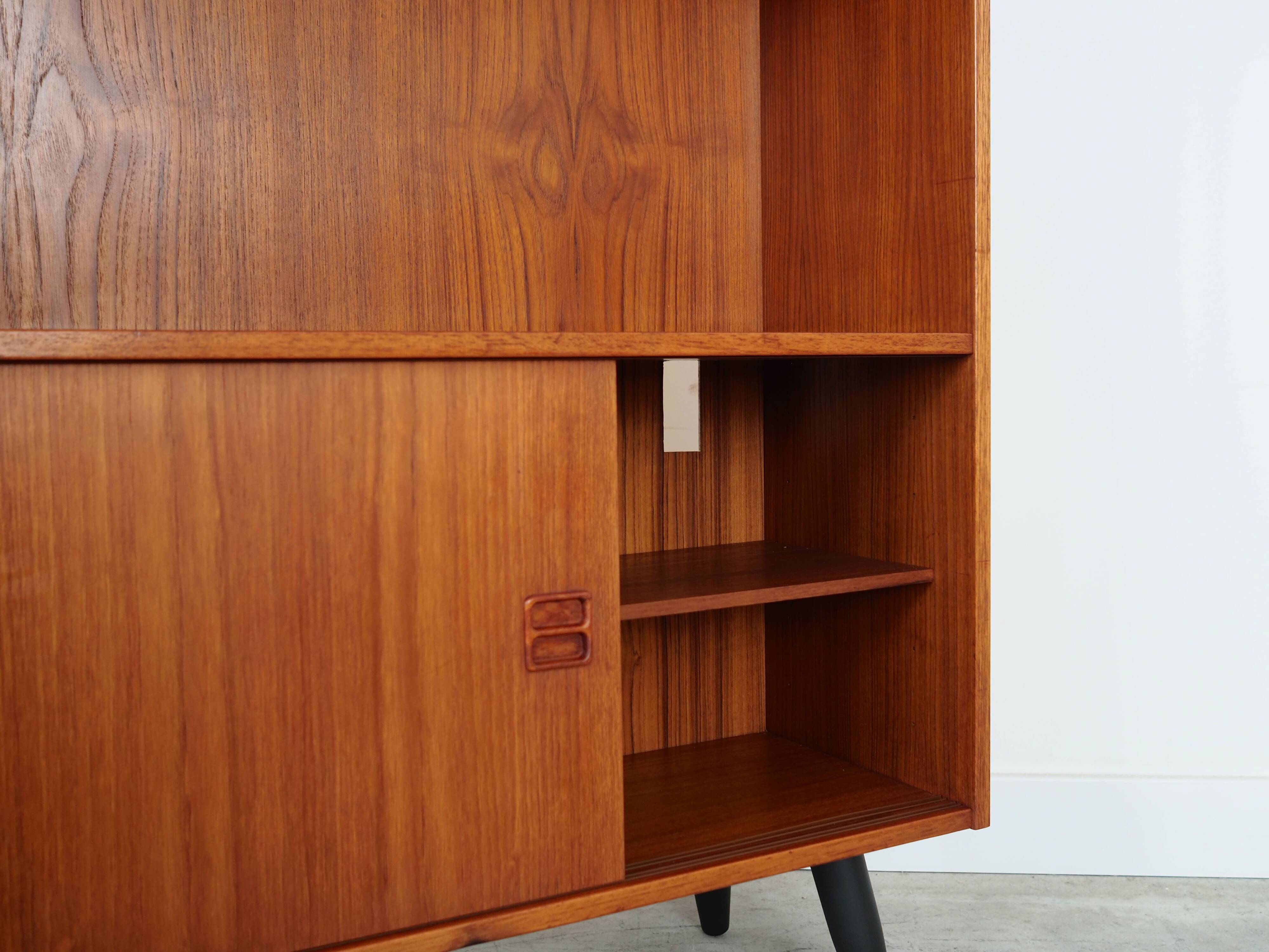 Teak bookcase, Danish design, 1970s, production: Denmark