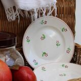 Set of 6 ceramic dessert plates