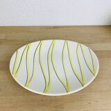 12 ceramic plates, Aurore model by Salins, vintage