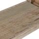 Carved wood console 182x46x85 natural