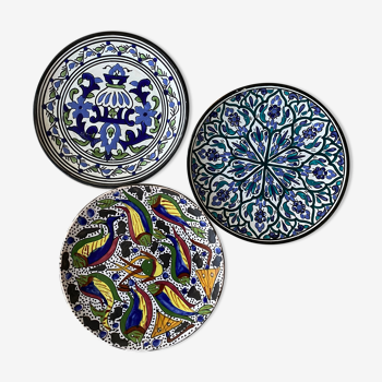 Handmade Moroccan plates