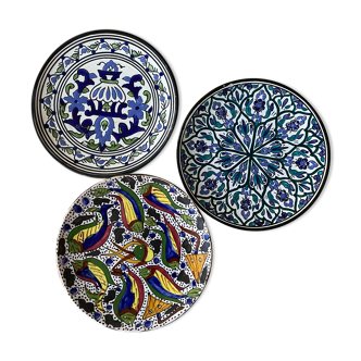 Handmade Moroccan plates