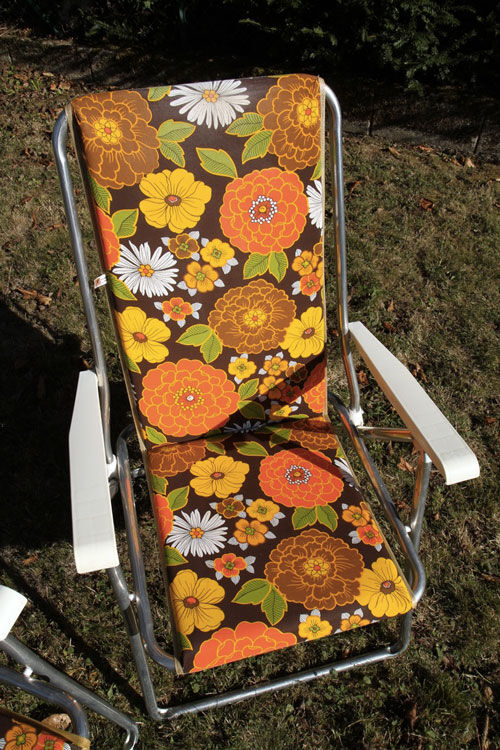 Paire de fauteuils de camping Kettler vintage 70's