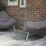 Paire de fauteuils Chili Paul Falkenberg pour Maison Rom