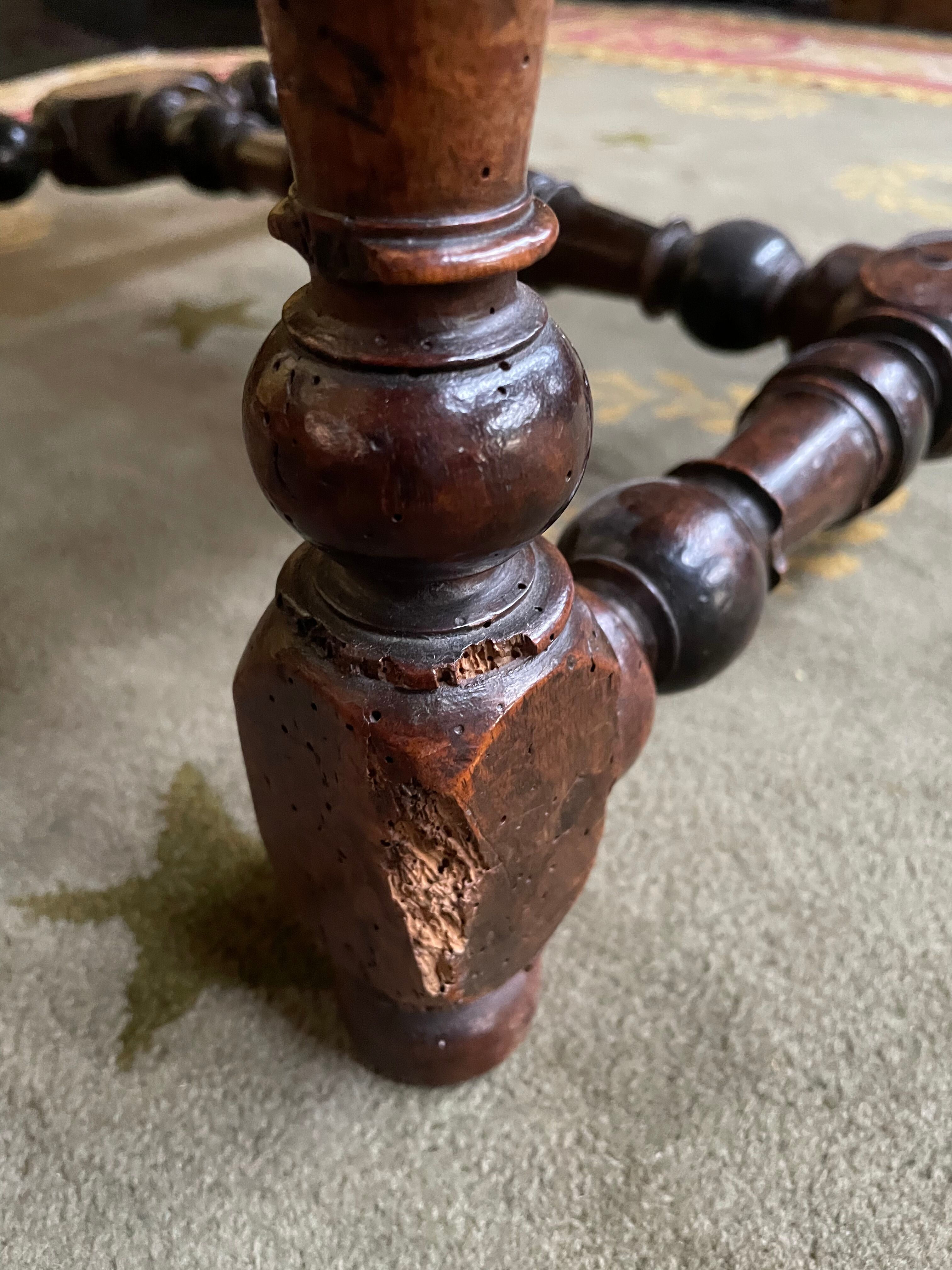 Pair of Louis XIII 18th chairs