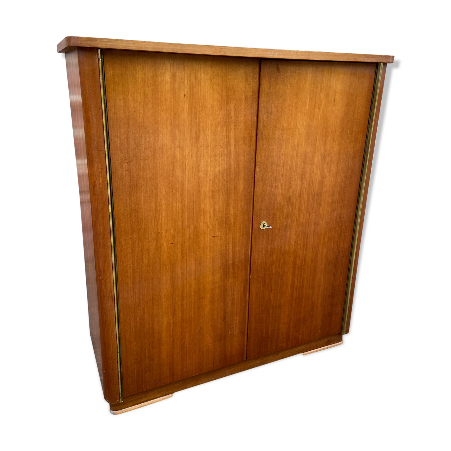 Armoirette en enfilade art deco mid-century vintage scandinave 1950
