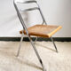 Folding chair cannage Giorgio Cattelan
