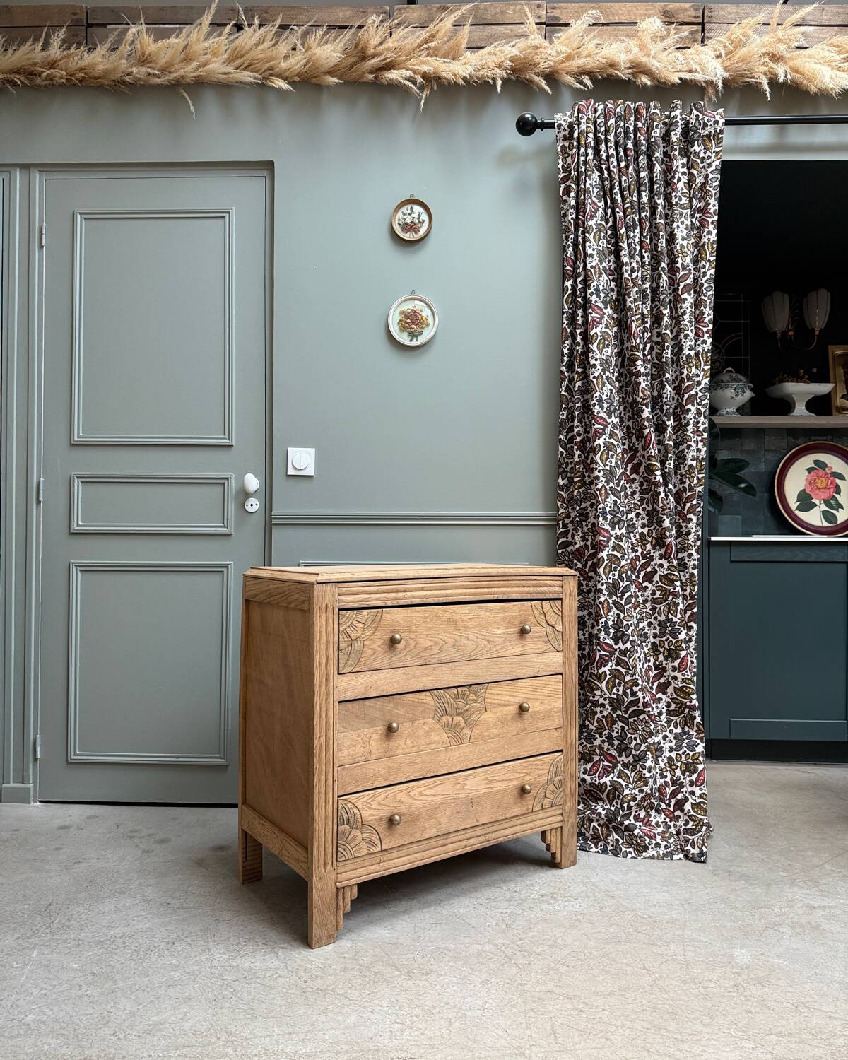 Art Deco chest of drawers (restored)