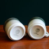 2 coffee cups SPM Walküre Porzellan Bayreuth