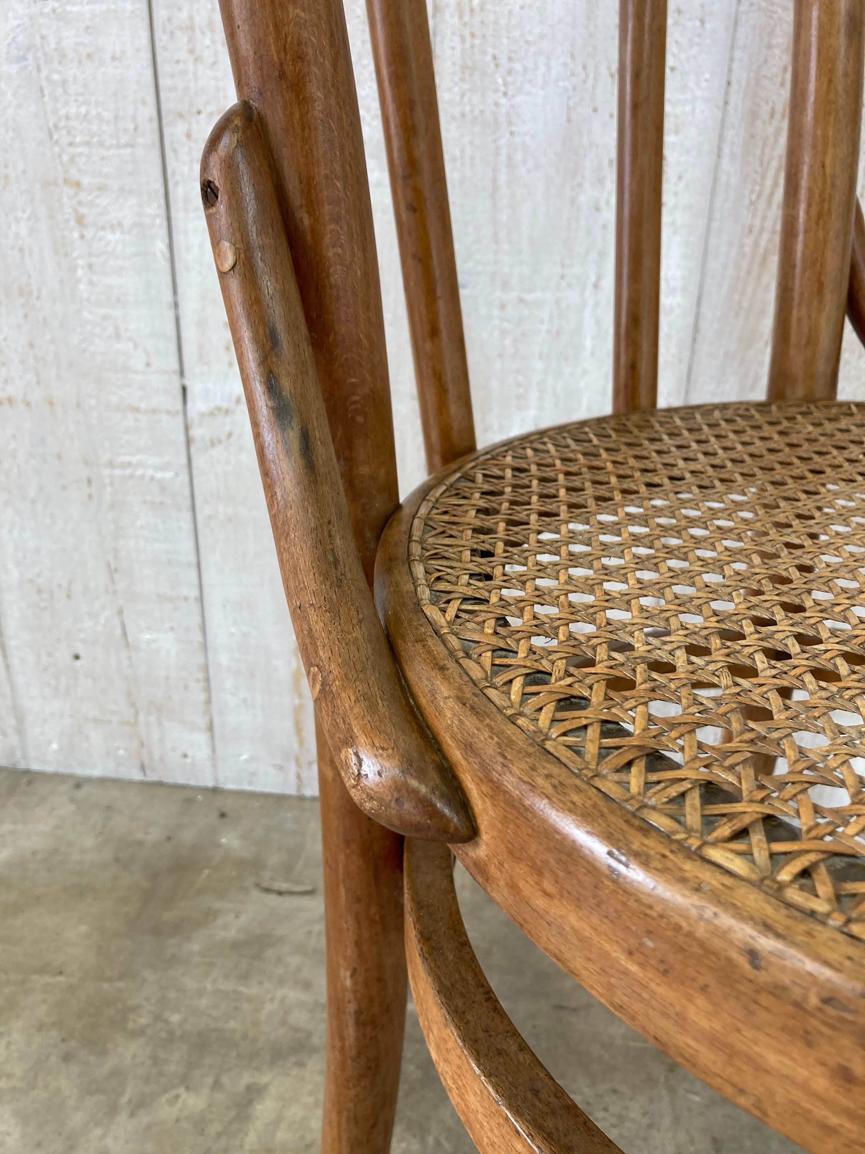 Bistro chair cannage