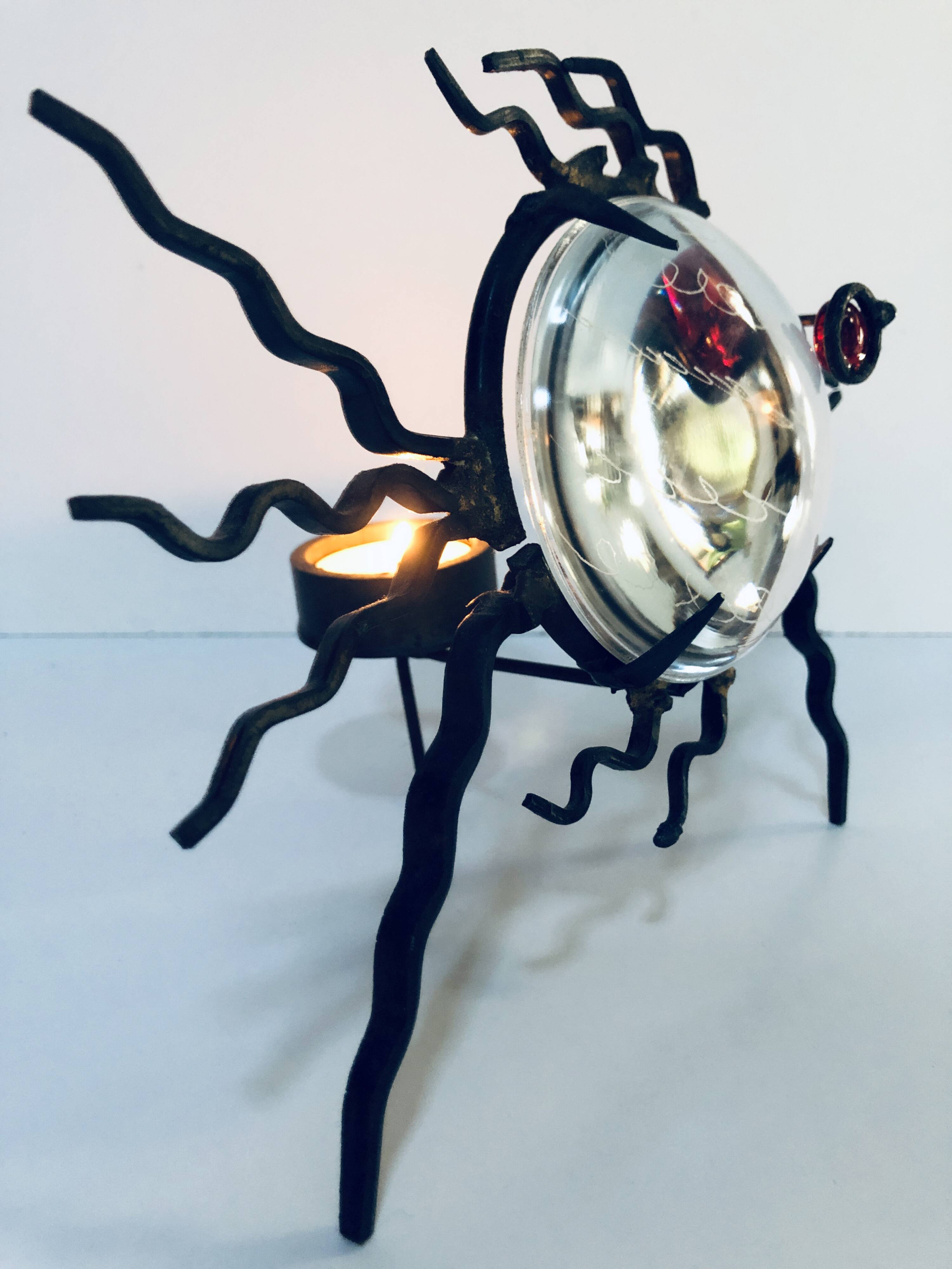 Candle Holder Sculpture • “Fish Eye” • Mark Brazier-Jones • Avant-Scène • 1990