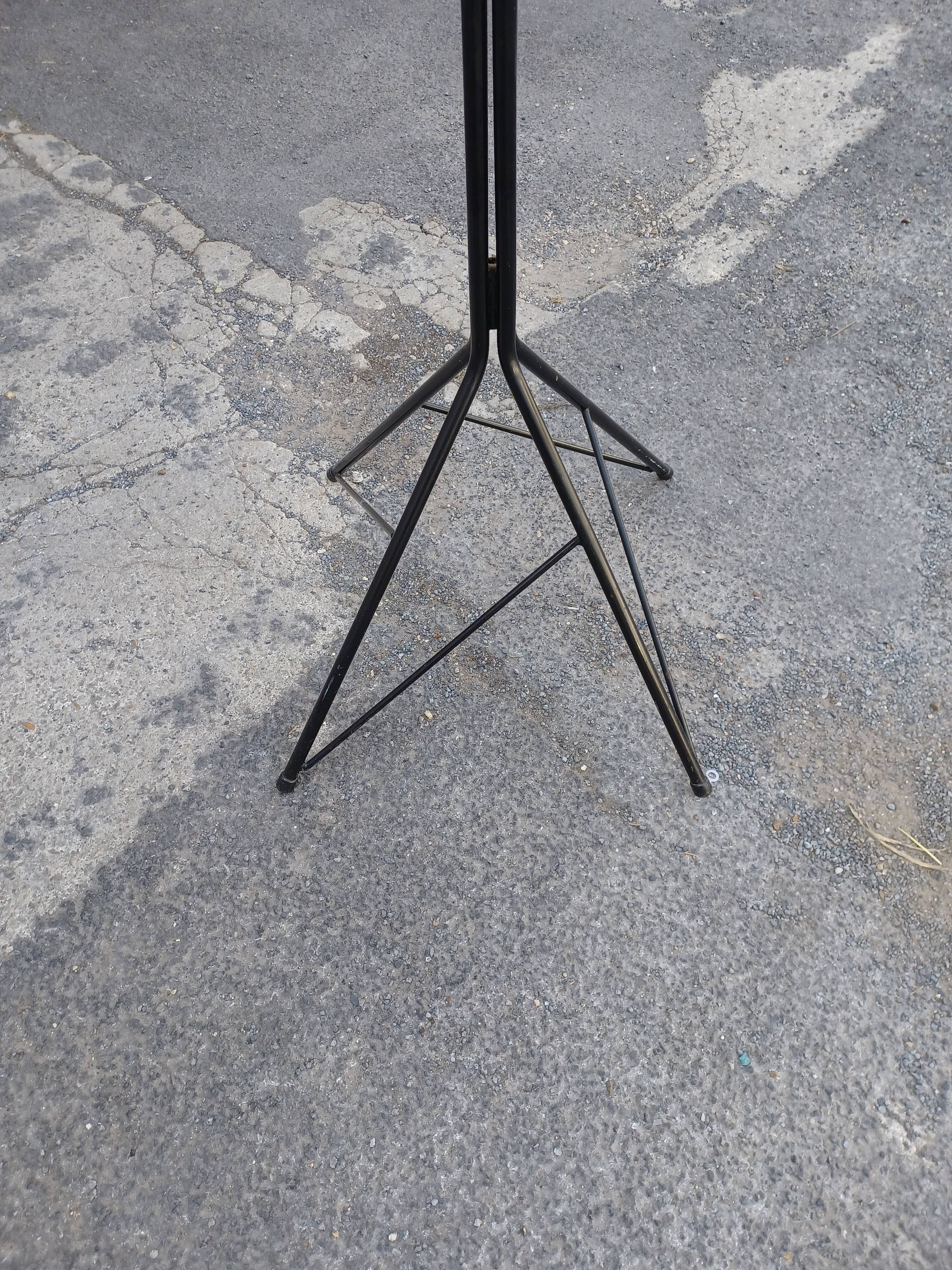 Coat rack on vintage legs