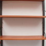 1960s wall unit in teak, Poul Cadovius