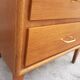 Chiffonnier vintage années 50 en chêne clair