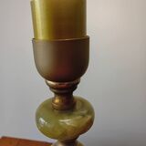 Onyx lamp base