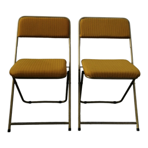 paire de chaises pliantes