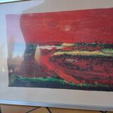 Lithograph signed Jean Pons 1966
