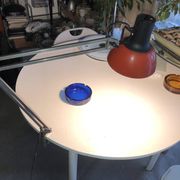 Lampe d'architecte rouge   patented  finlande
