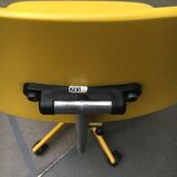 Mid-century Danish swivel office chair by Jørgen Rasmussen for Kevi