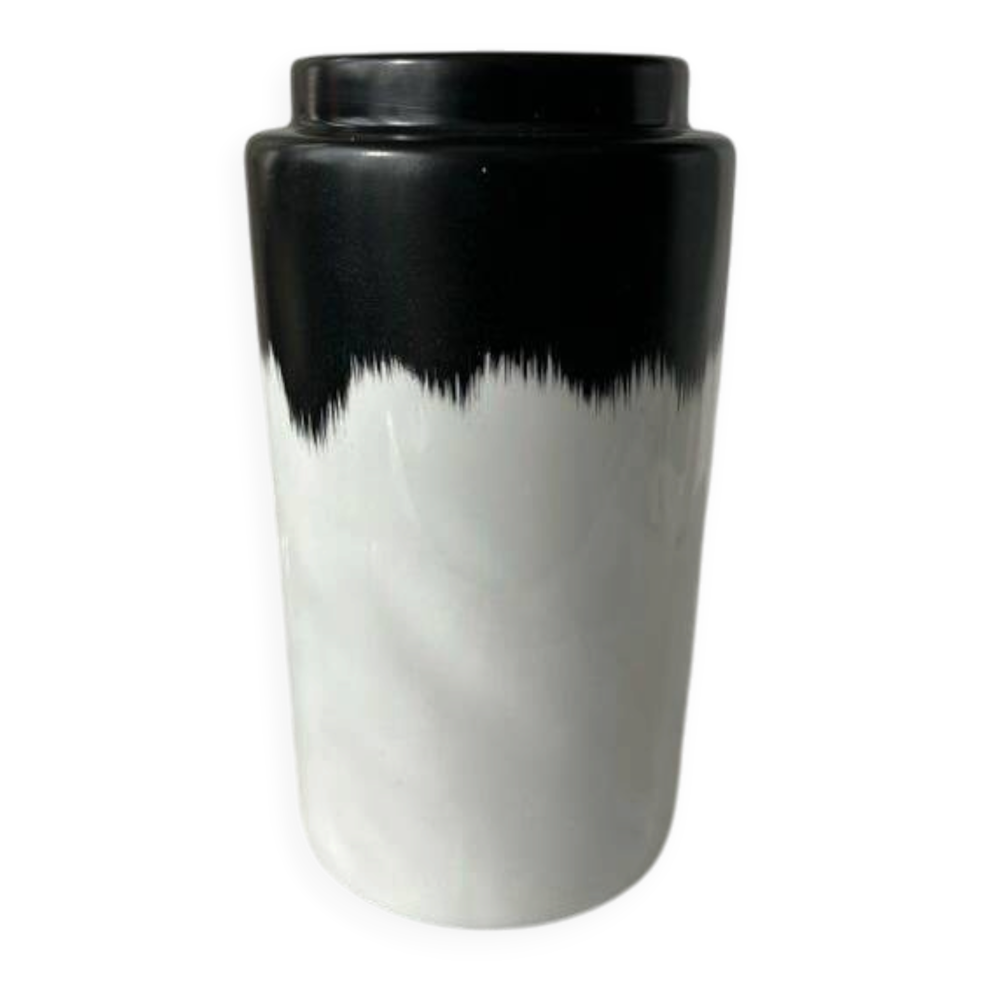 Normann Copenhagen white and black vase Agnes Fries