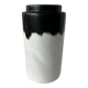 Normann Copenhagen white and black vase Agnes Fries