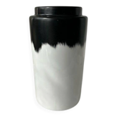 Normann Copenhagen white and black vase Agnes Fries