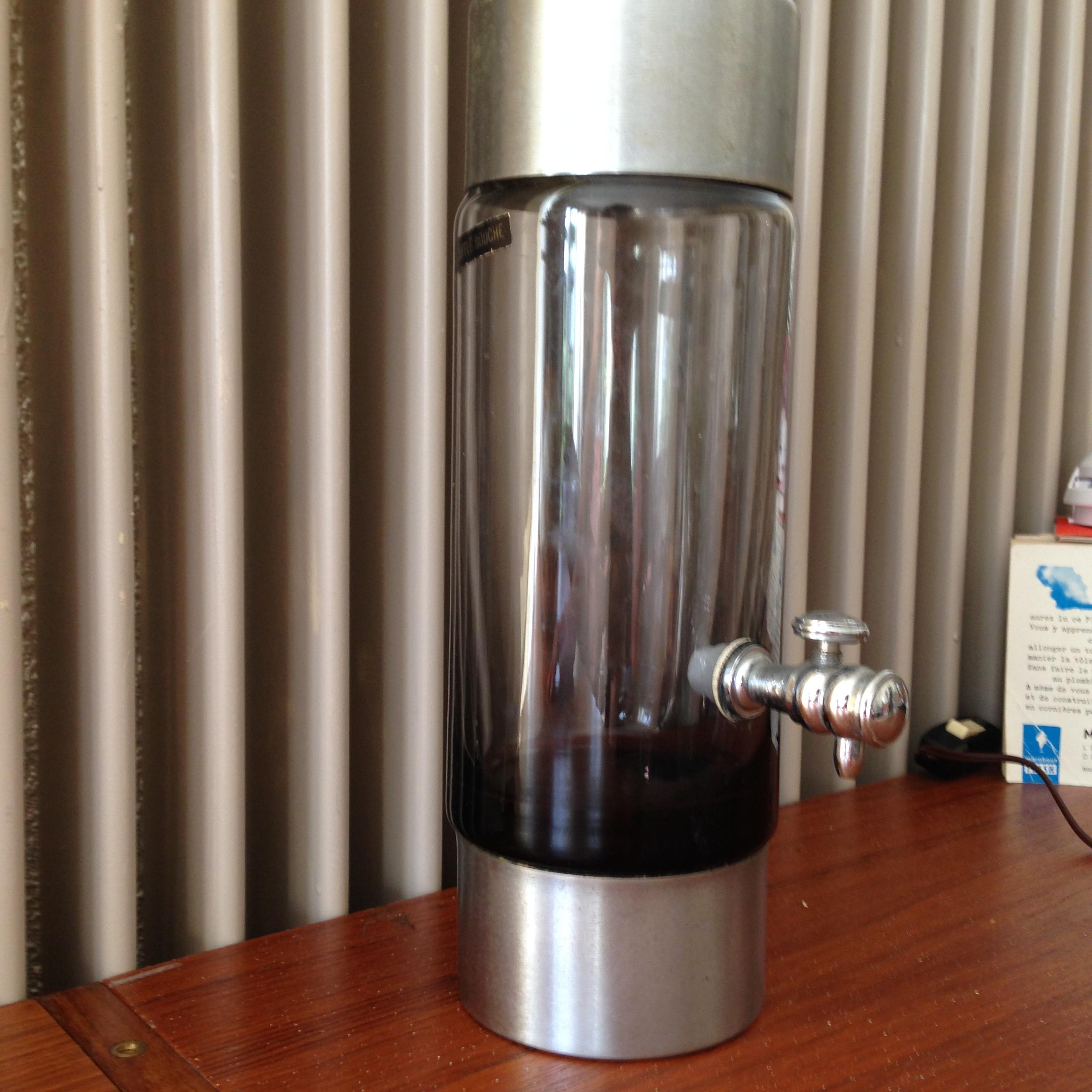 Fountain has Whisky smoked glass 1970