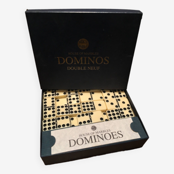 Double domino box 9 "house of marbles"