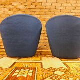 Paire de fauteuils années 70 vintage