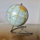World map, terrestrial globe, Girard & Barrère edition, 1960s-70s