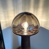 Brutalist designer ceramic lamp