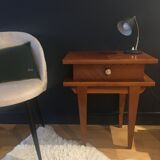60s bedside table