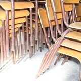Lot of 34 Mullca chairs 511