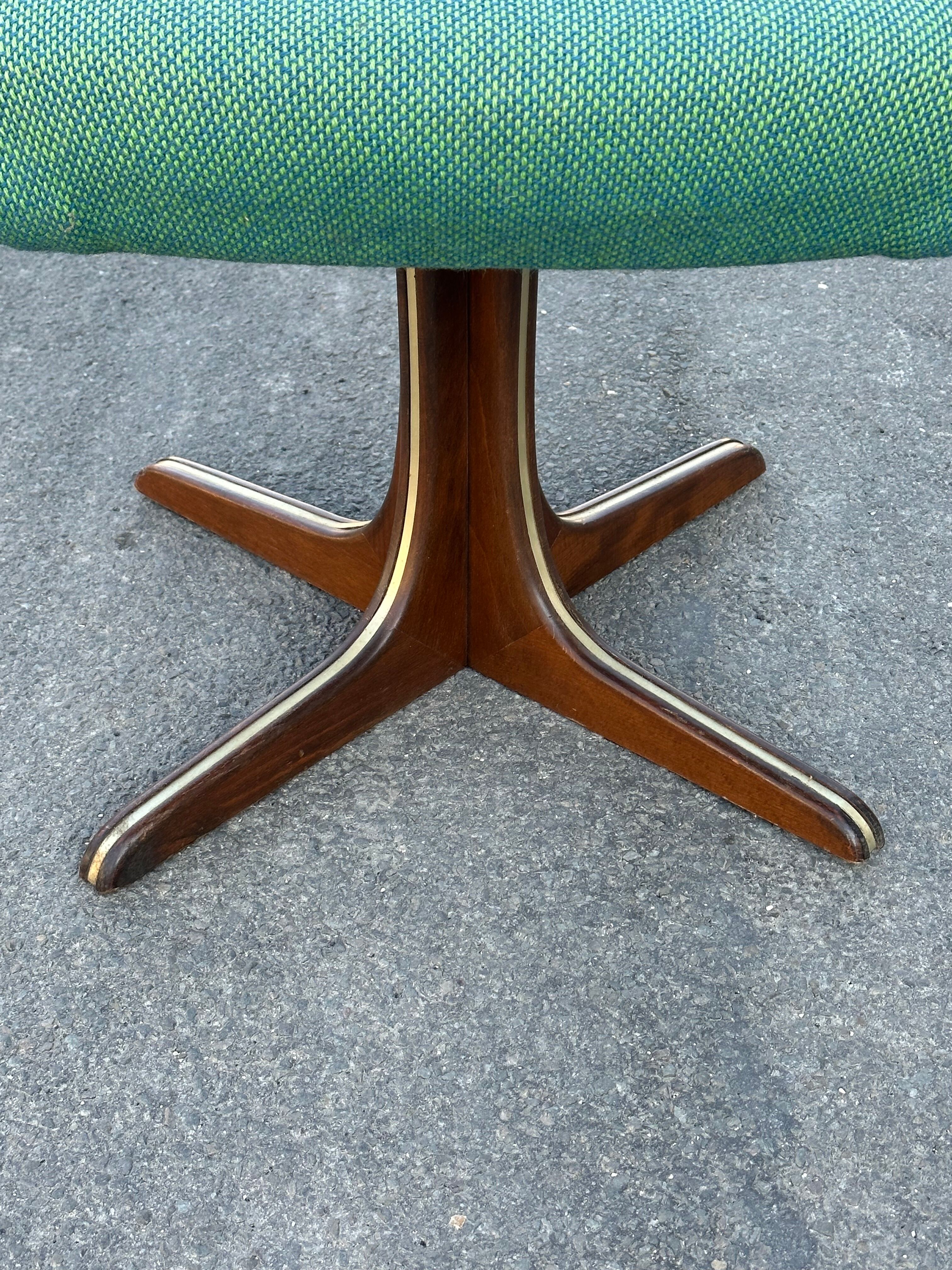 60s vintage design swivel office chair