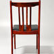4 rosewood chairs from the 1960s in Scandinavian design.
