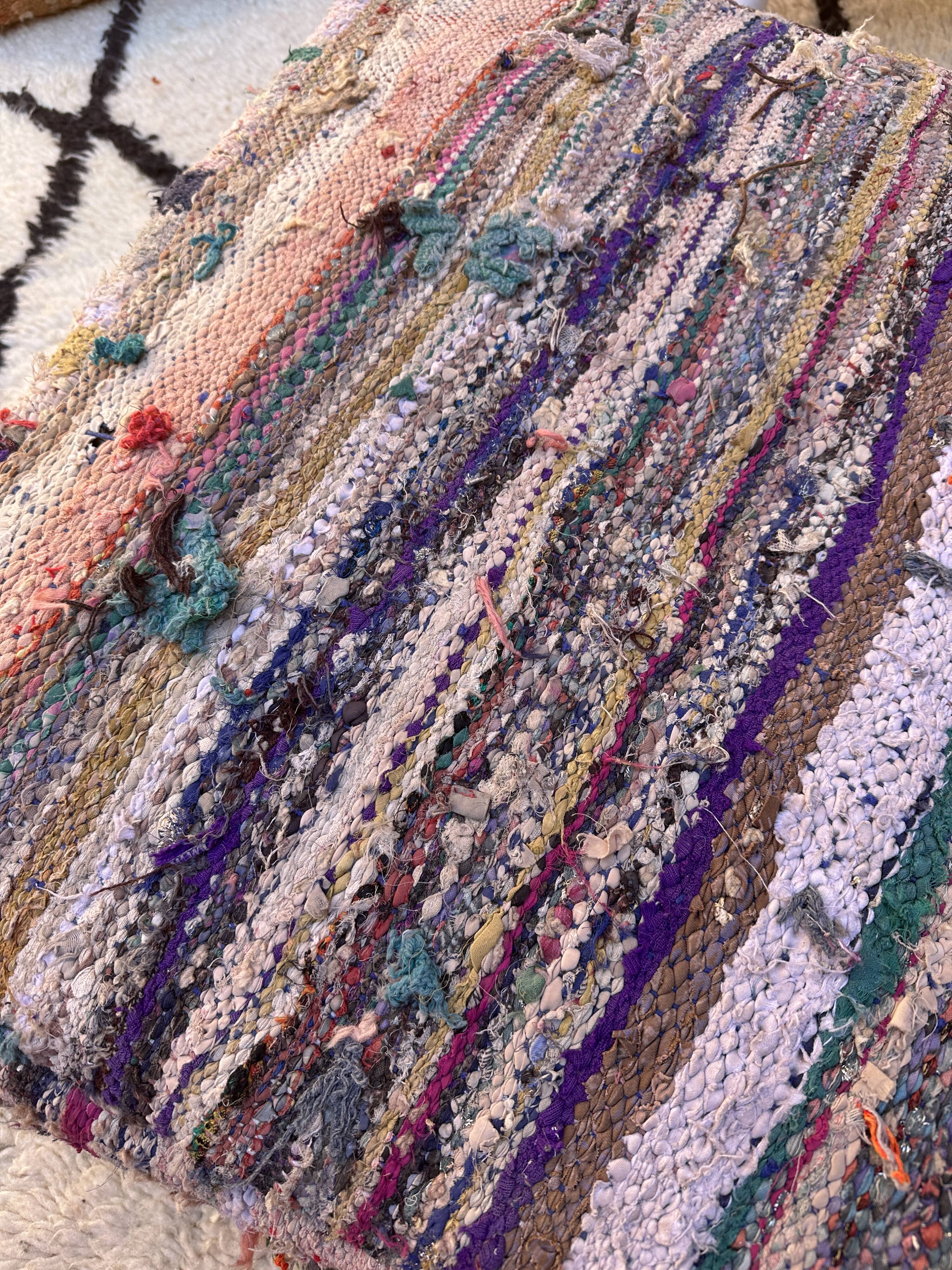 Pair of Moroccan poufs