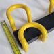 Wall rack Unilux style 80s, 3 hooks, 40 cm