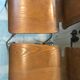 Lot of 4 vintage chairs thermomoulated