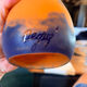 Glass paste lamp signed Degué