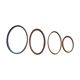 Set of 4 oval frames