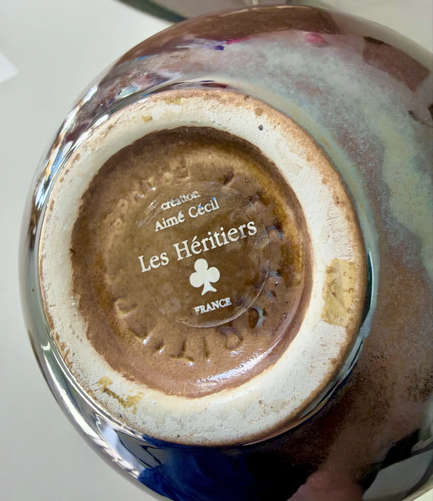 Les Héritiers Aimé Cécil France - 2 Vases