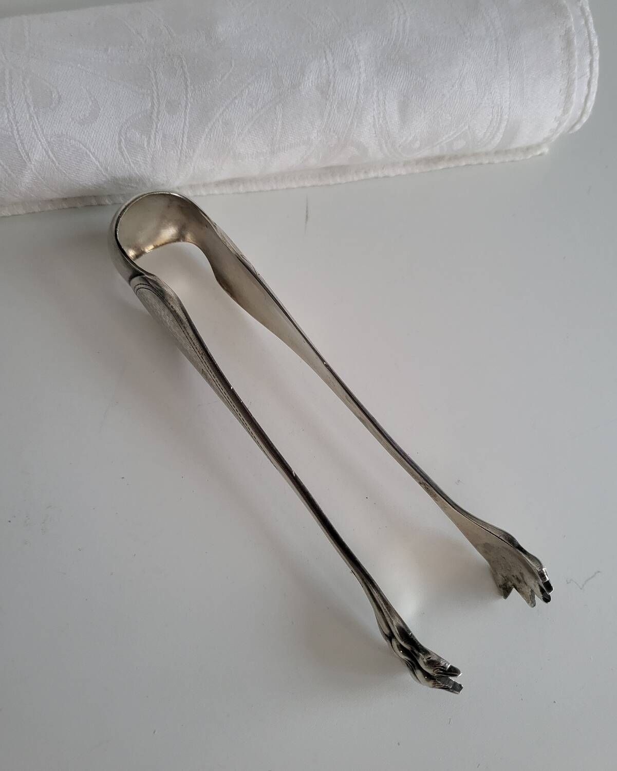 Silver-Plated Sugar Tongs Ruolz