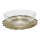 AVX Norblin Art Deco Tray with Glass Insertion