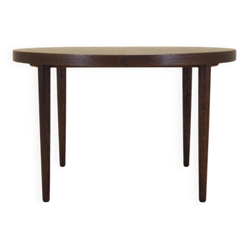 Oak table, Danish design, 1970s, designer: Kai Kristiansen