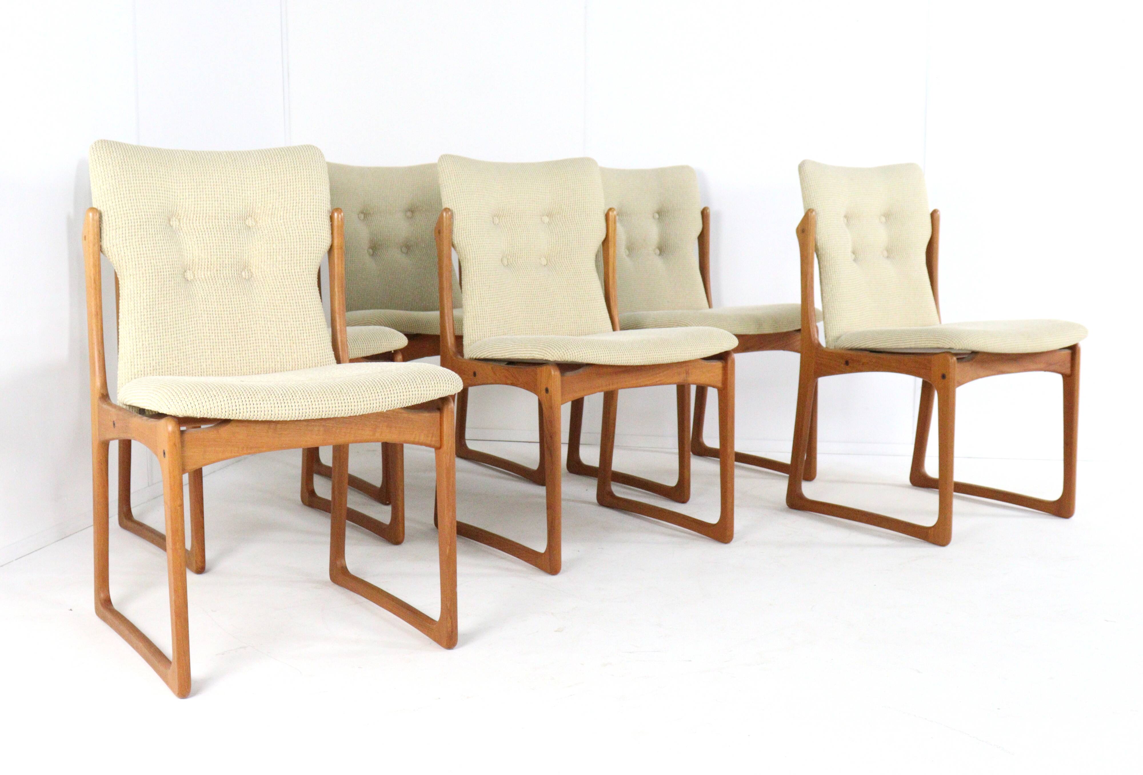 Set of 6 Vamdrup dining chairs 'Nyhavn'