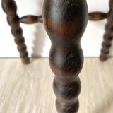 Vintage tripod high stool