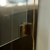 Console glass and bronze, France, 60 years