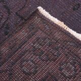 4x8 Shades Of Purple Oriental Handmade Wool Turkish Vintage Rug, 140x230Cm