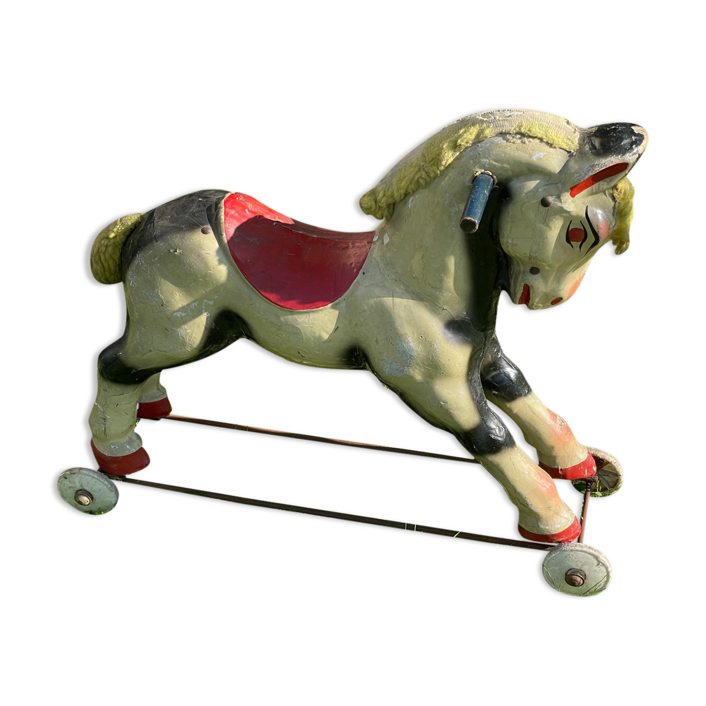 Cheval à roulettes